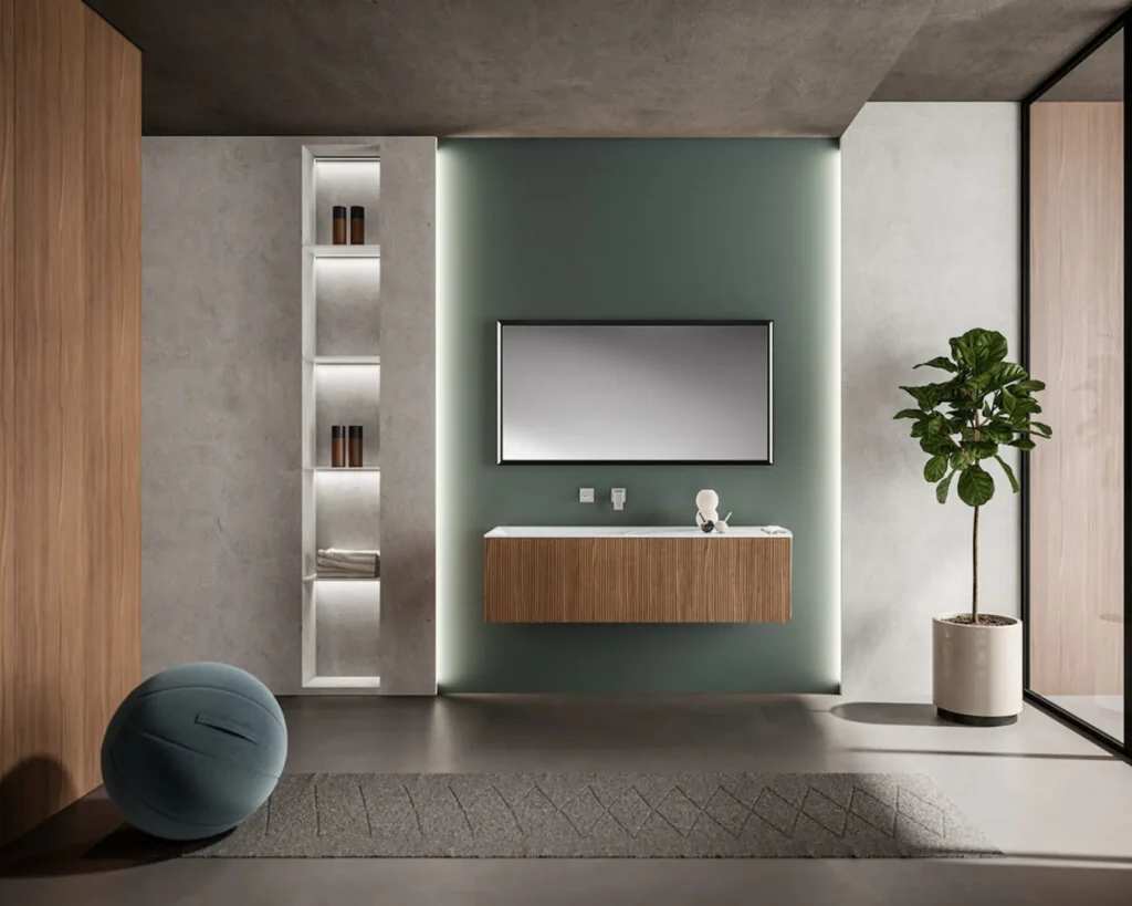 Salle de bain BMT, partenaire d'Appartement W, revendeur Cenza